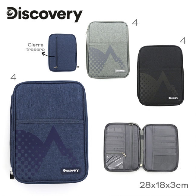 PORTA PASAPORTE DISCOVERY T6