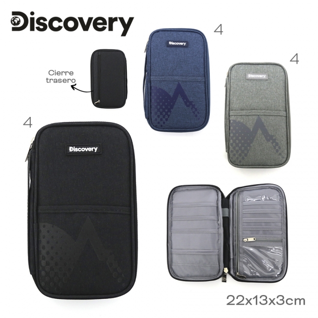 PORTA PASAPORTE DISCOVERY T6