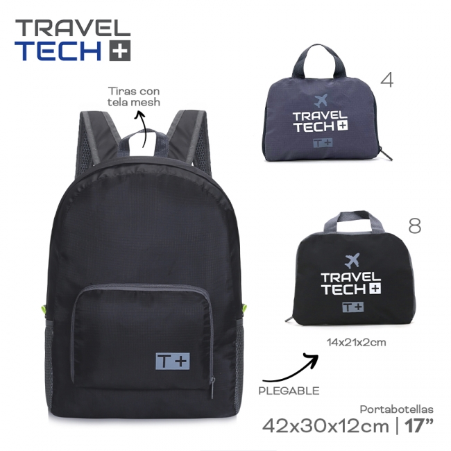 MOCHILA DE VIAJE TRAVEL TECH T6