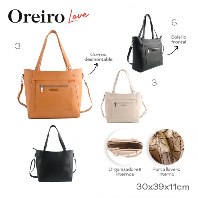 CARTERA LAS OREIRO T7 (COMPRA MINIMA 2 UNIDADES 1 X COLOR)