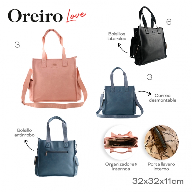 CARTERA LAS OREIRO T7 (COMPRA MINIMA 2 UNIDADES 1 X COLOR)