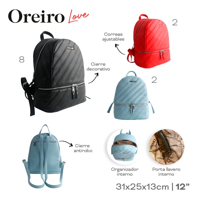 MOCHILA LAS OREIRO