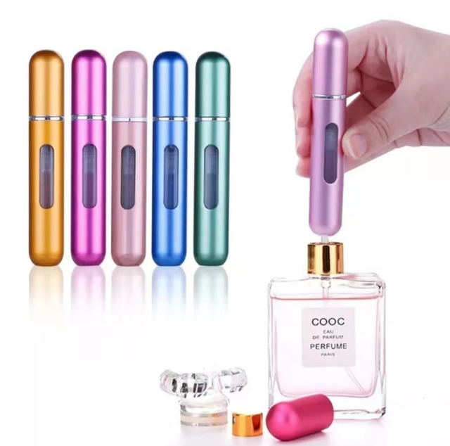 PERFUMERO RECARGABLE GRANDE 8ML VARIOS COLORES