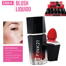 RUBOR LIQUIDO BLACK IS THE NEW BLUSH  PINK 21-