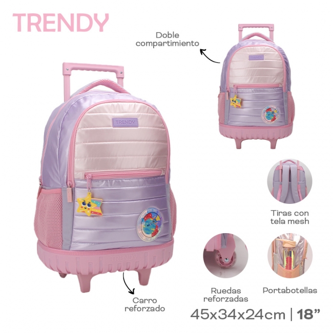 MOCHILA CARRO TRENDY