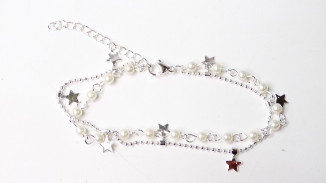 PULSERA ACERO BLANCO