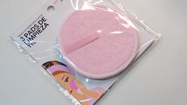 PAD REMOVEDOR MAQUILLAJE X 3 UNIDADESTYL