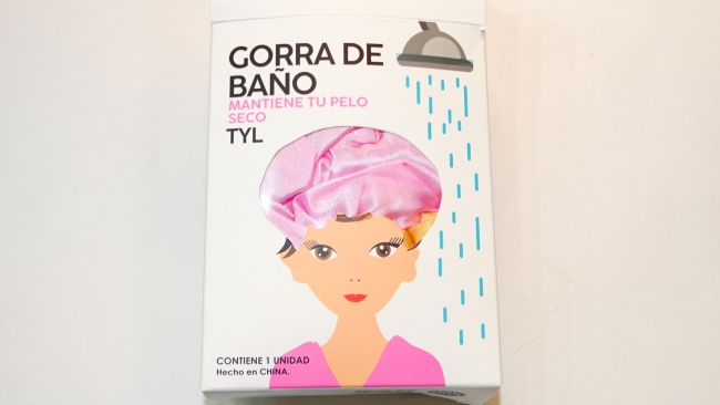 GORRA DE BAÑO EN CAJA TYL