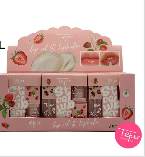 SET LIP OIL + LIP BALM TEJAR