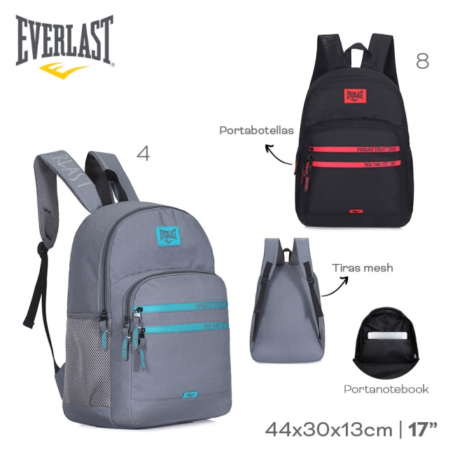 MOCHILA PORTANOTEBOOK EVERLAST 