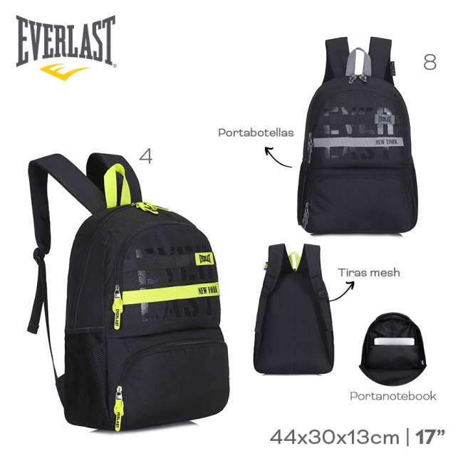 MOCHILA PORTANOTEBOOK EVERLAST T7