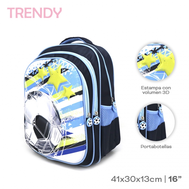 MOCHILA TRENDY 16 PULGADAS T7