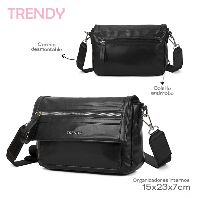 CARTERA TRENDY BLACK T7