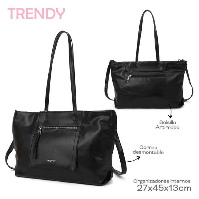 CARTERA TRENDY BLACK T7