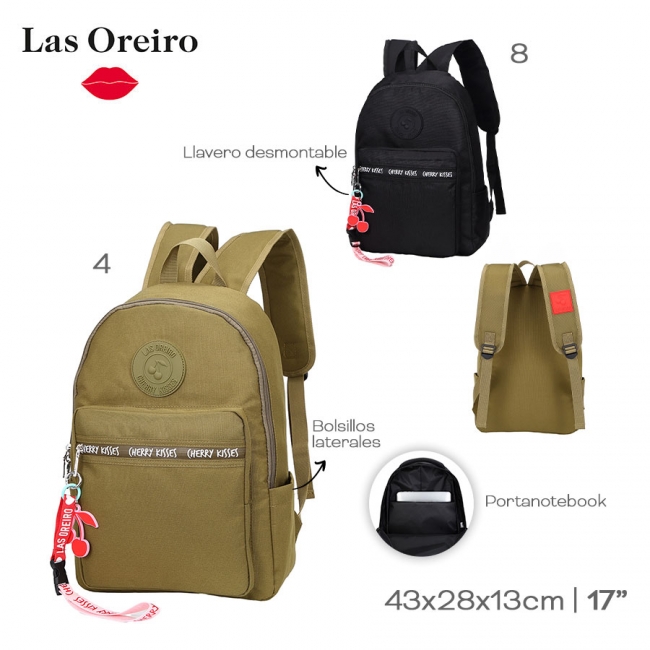 MOCHILA LAS OREIRO T7 (COMPRA MINIMA 2 UNIDADES 1 X COLOR)