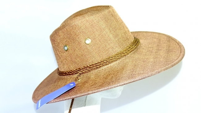 SOMBRERO MARRON RUSTICO